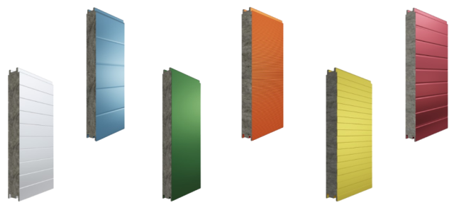 Стеновая сэндвич-панель: общий вид, профилировка облицовок