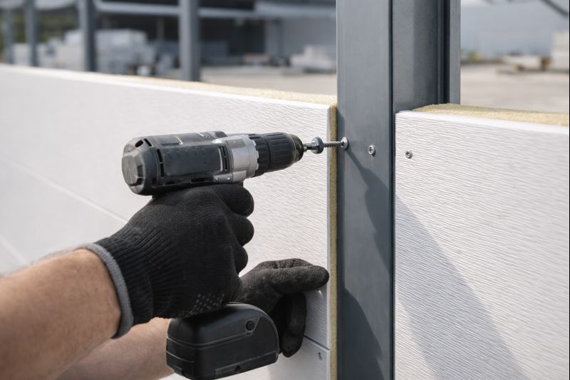 Стеновая сэндвич-панель: общий вид, профилировка облицовок