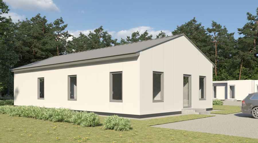 Профнастил Н57 в упаковке