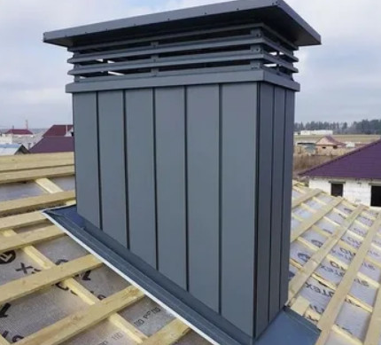 Дымник с жалюзи