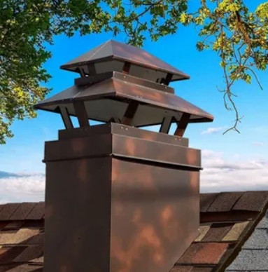 Двойной дымник / колпак