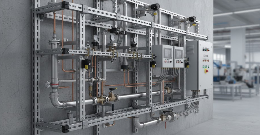 Перфорированный профиль в конструкции