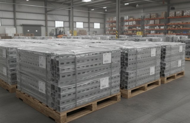 П-профиль перфорированный на складе