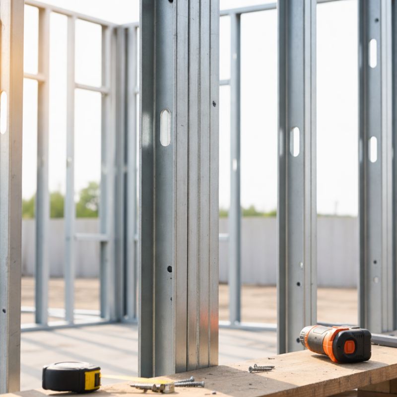 C-профиль — примеры покрытий (оцинковка и полимер), варианты цвета