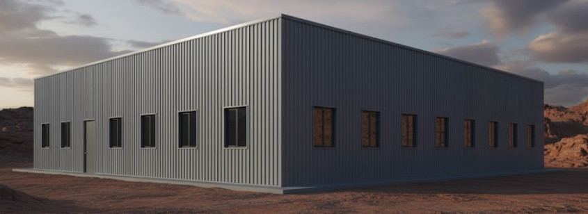 Фасад из профнастила МП35