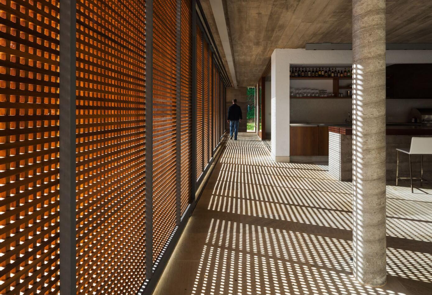 Перфорированный лист PF25 на объекте