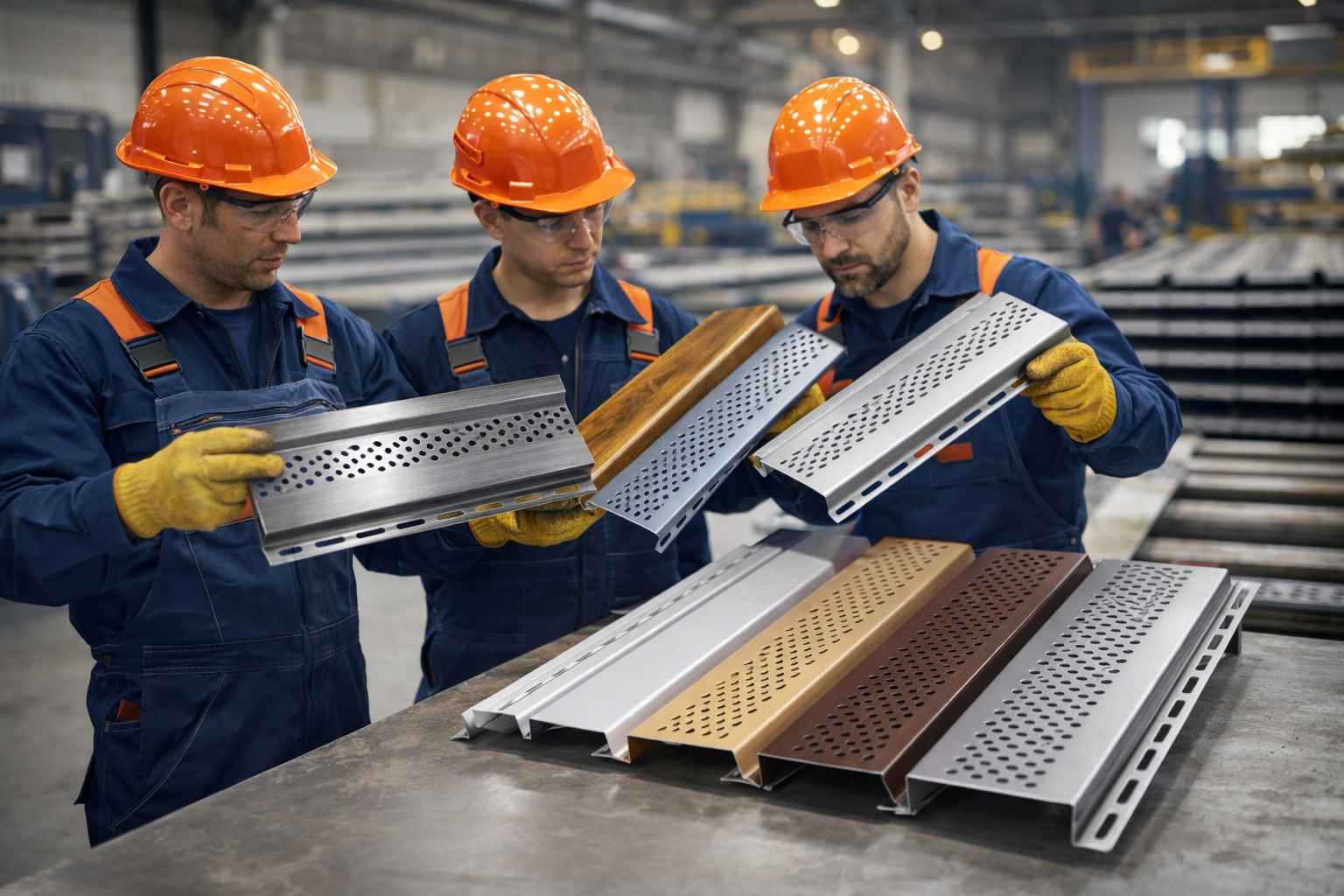 Производство металлических панелей