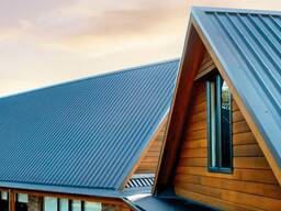 Здание с кровлей из профнастила Н114-750 для склада или коммерческого объекта