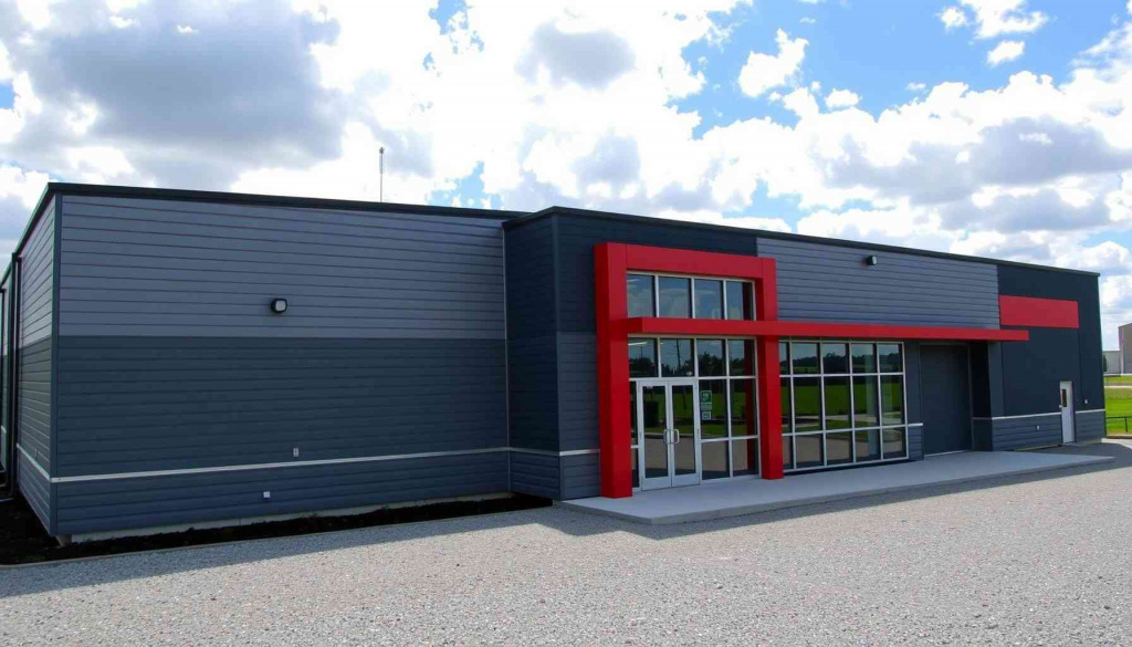 Торговый павильон из панелей