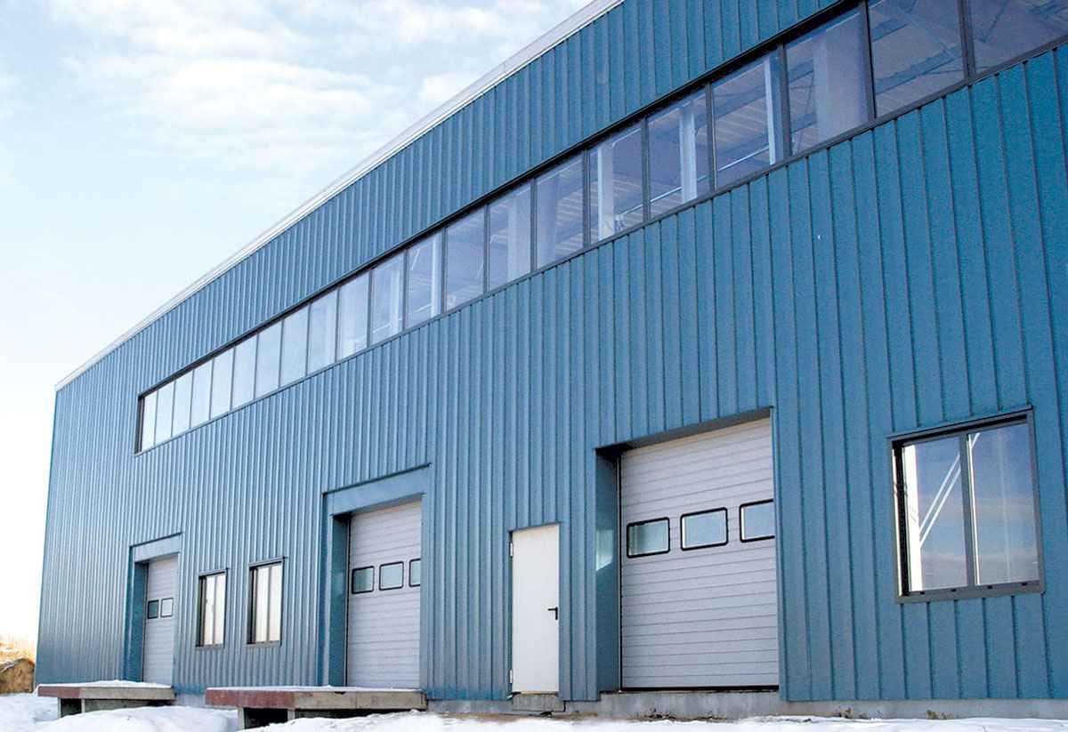 Панели для промышленных и складских объектов