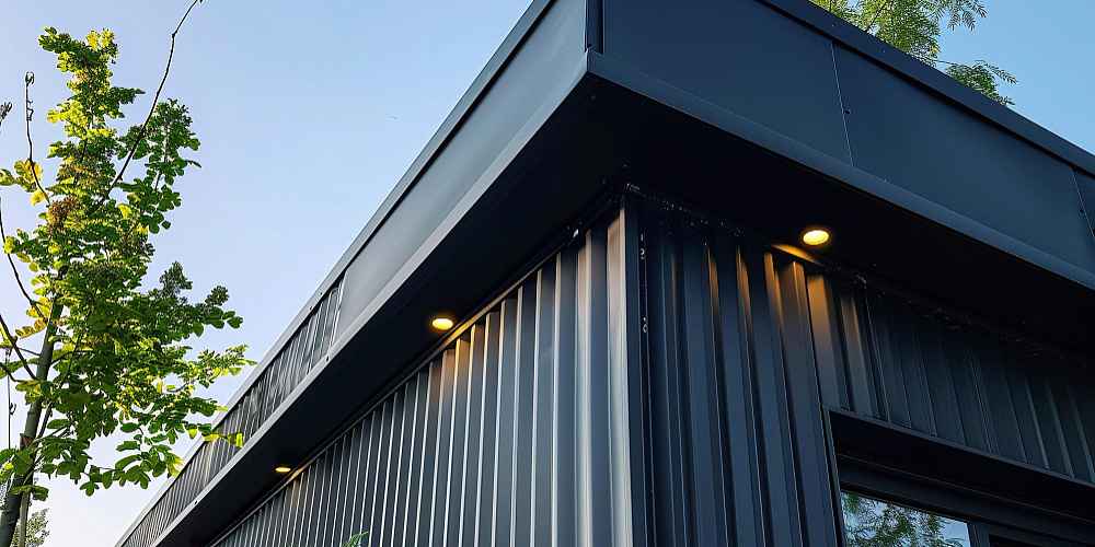 Доборные элементы для металлосайдинга на фасаде