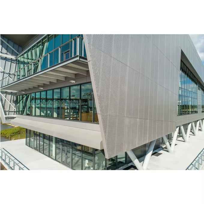 Монтаж перфорированного профилированного листа Т-6 в Санкт-Петербурге