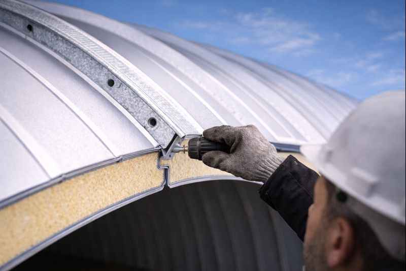 Арочные сэндвич-панели PIR стенового типа