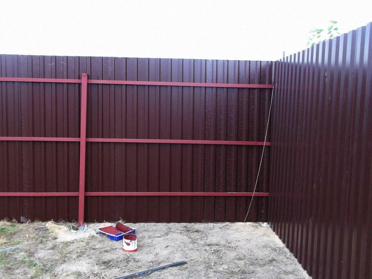 Ограждение склада