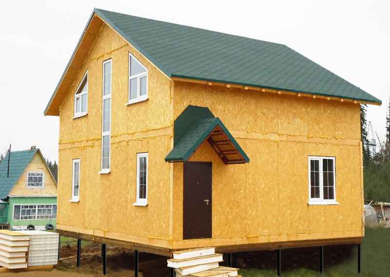 Монтаж профнастила Н57