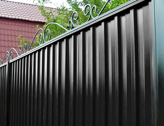 Профнастил С15 с нестандартной шириной — варианты покрытий и цветов