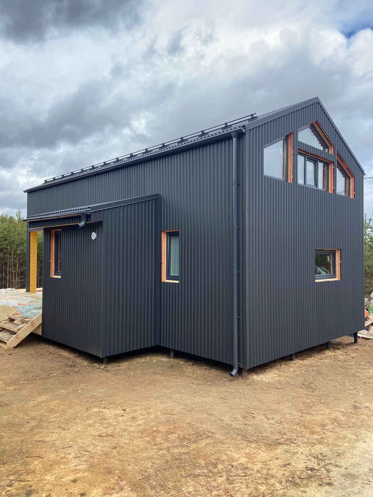 Профнастил Н57 в упаковке