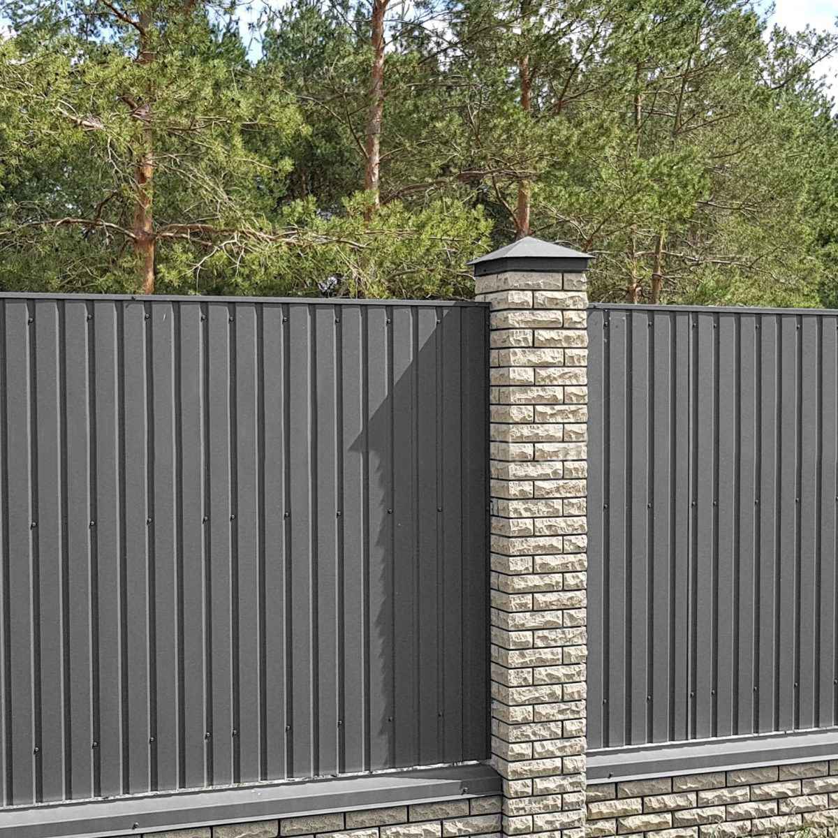 Склад из профнастила