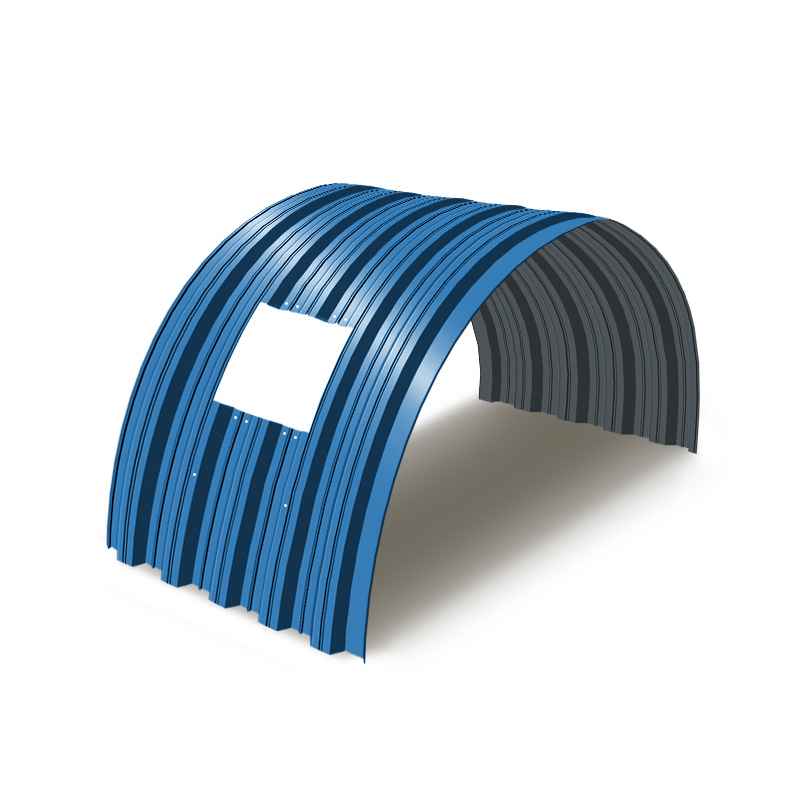 Арочное укрытие конвейера RAL 5015