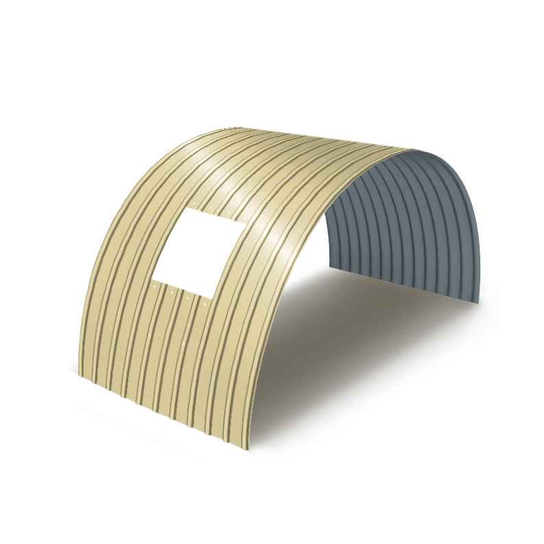 Арочное укрытие конвейера RAL 9003