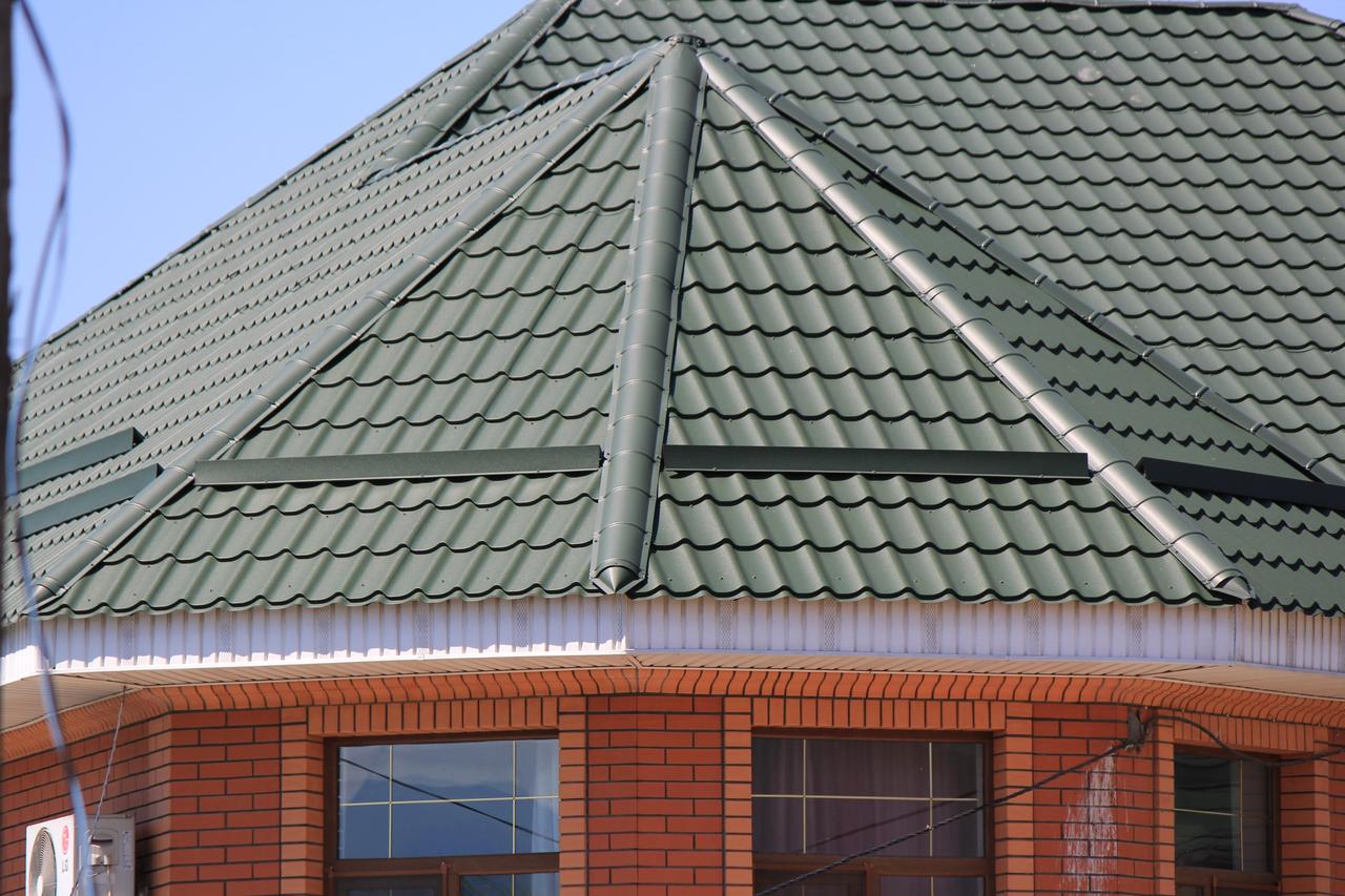 Замковые соединения и узлы крепления металлочерепицы Ламонтерра