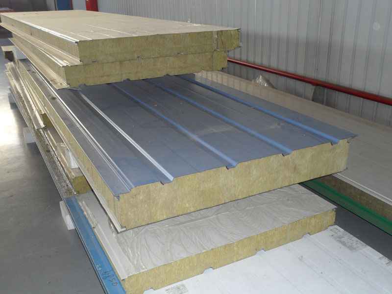 Стеновые сэндвич-панели с минеральной ватой