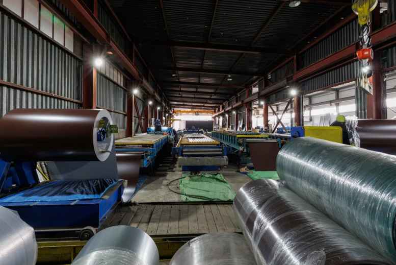 Профнастил Н57 в упаковке