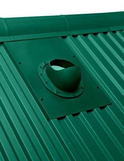 Монтаж кровельной вентиляции и проходных элементов