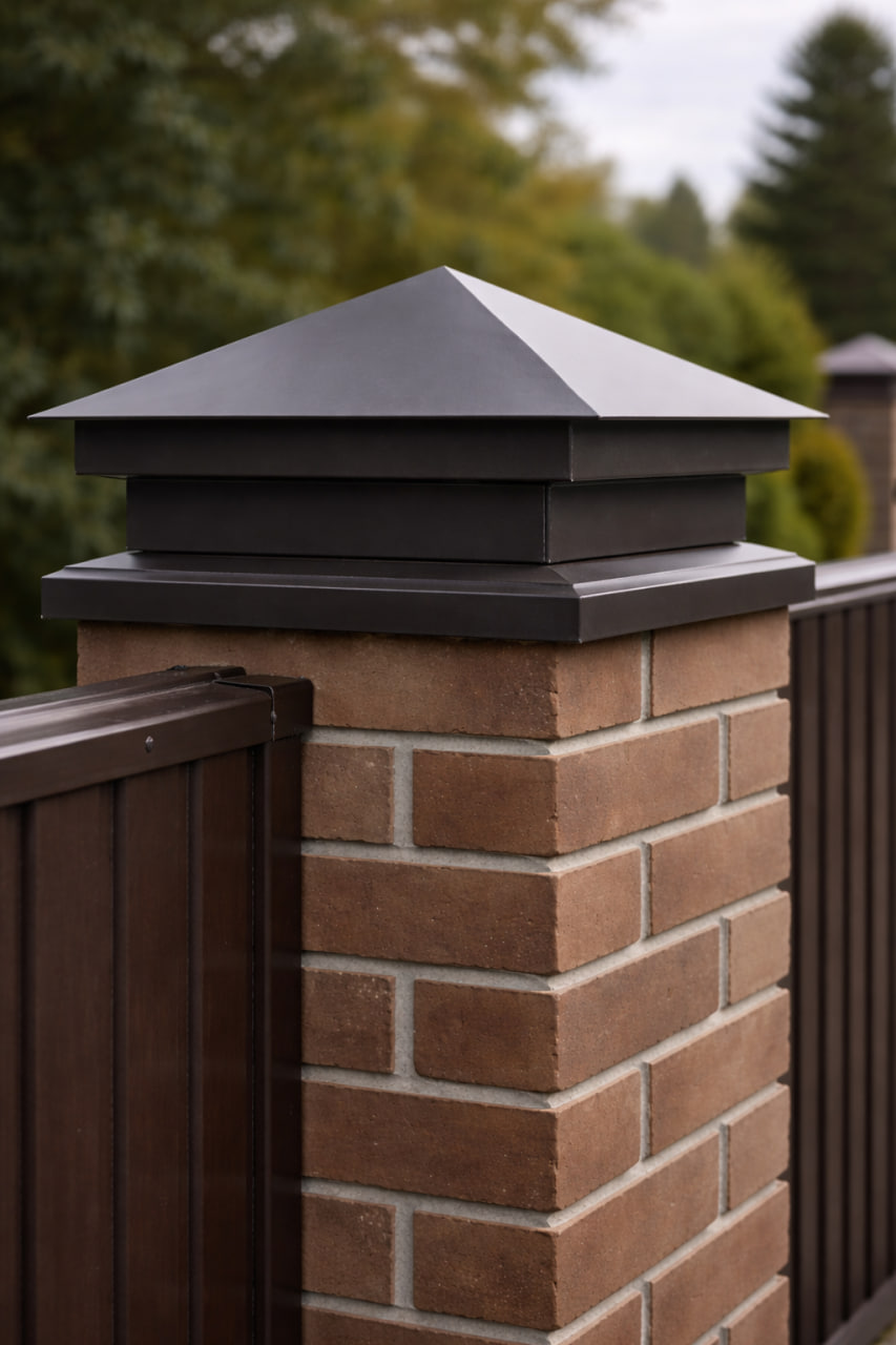 Защитный колпак на столб