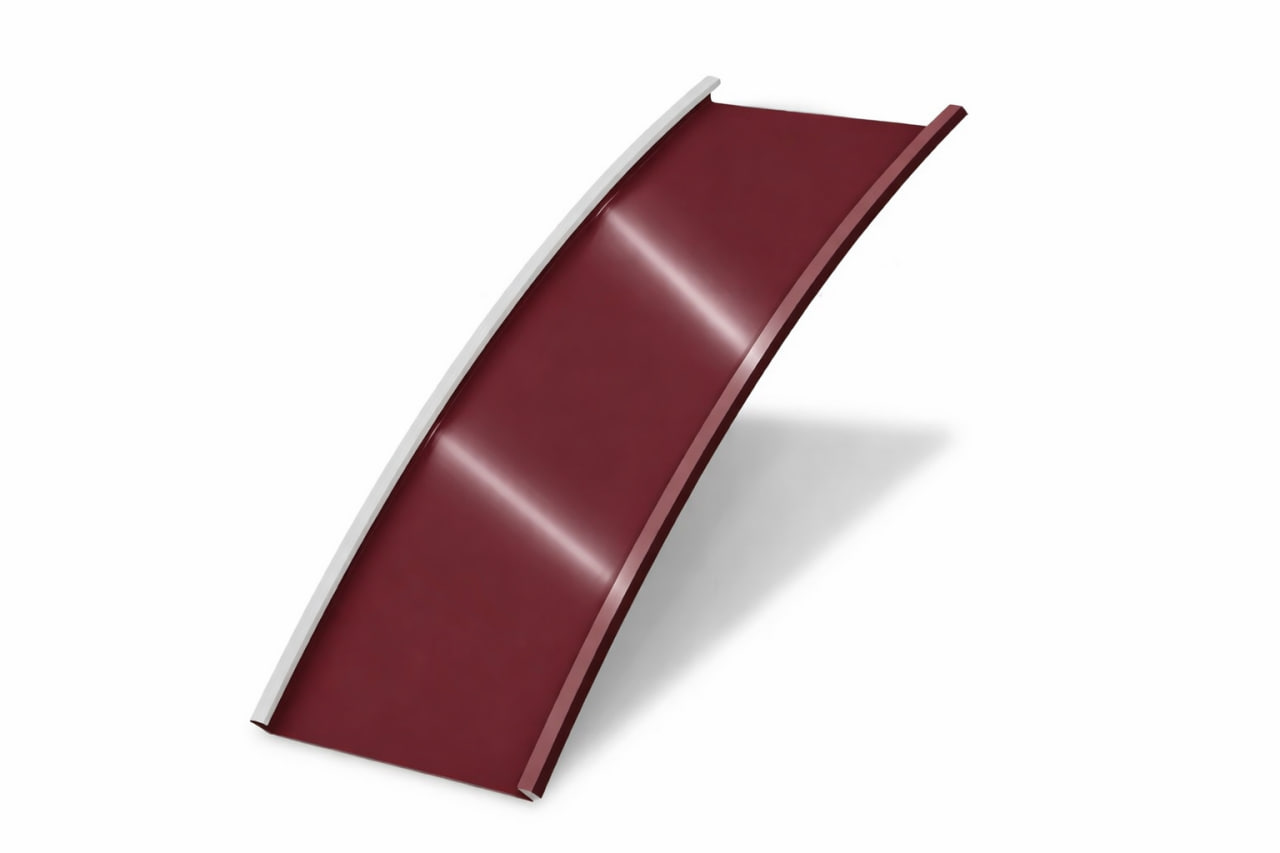 Продольно гнутый фальц гладкий 550 0,5 Atlas RAL 3005