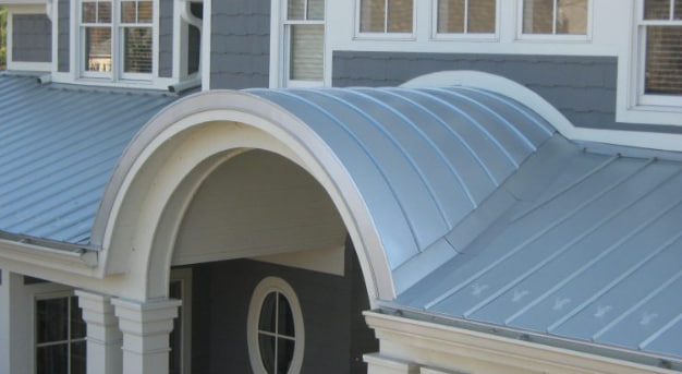 Продольно гнутый фальц на складе