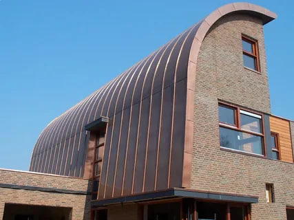 Готовое решение с продольно гнутым фальцем