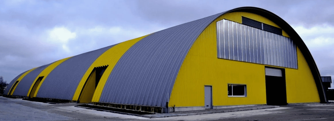 Арочный профнастил для строительных конструкций