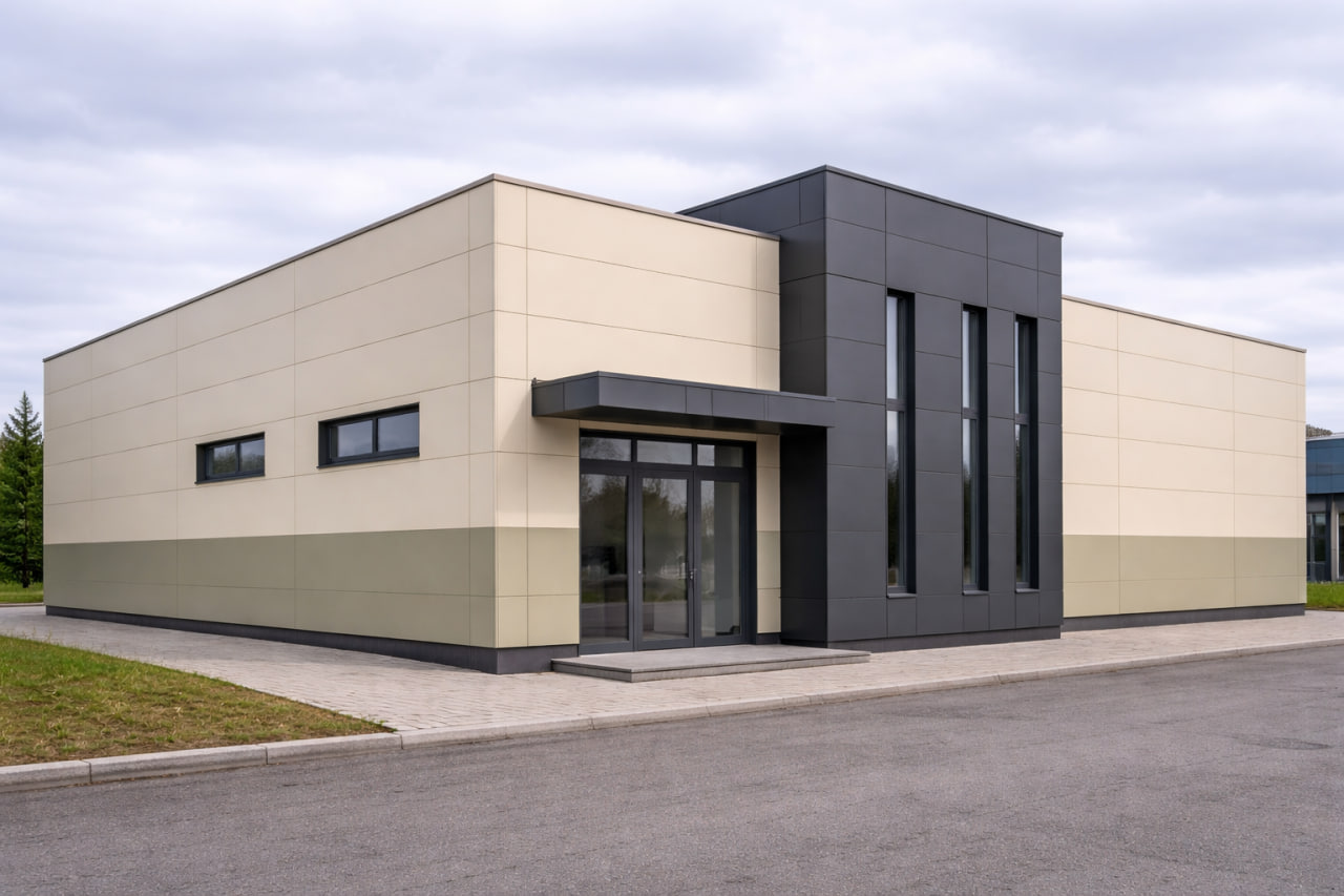 Монтаж сэндвич-панелей с минеральной ватой