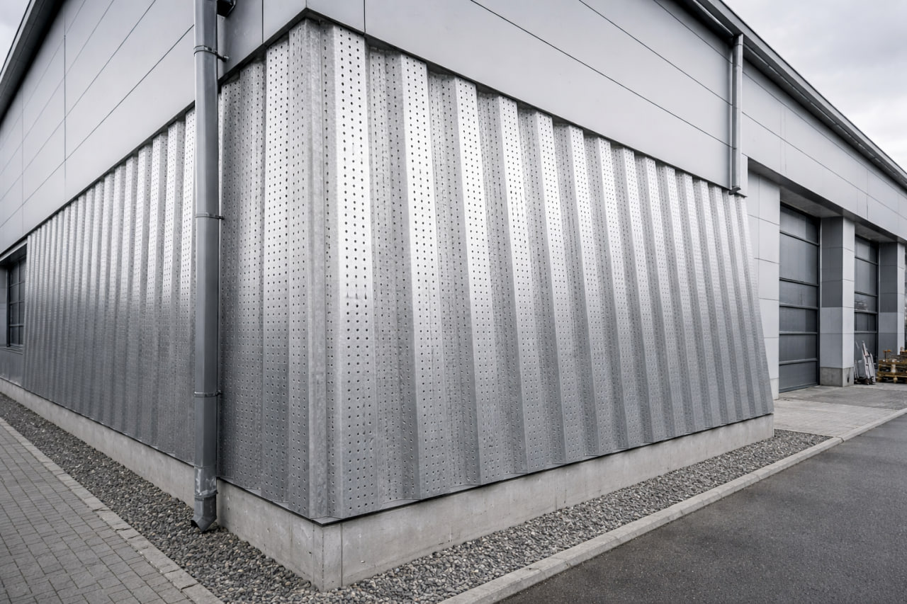 Перфорированный лист для ограждений и перегородок