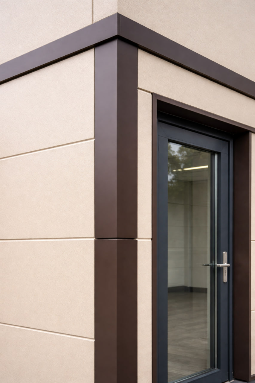 Монтаж панелей на производственном объекте