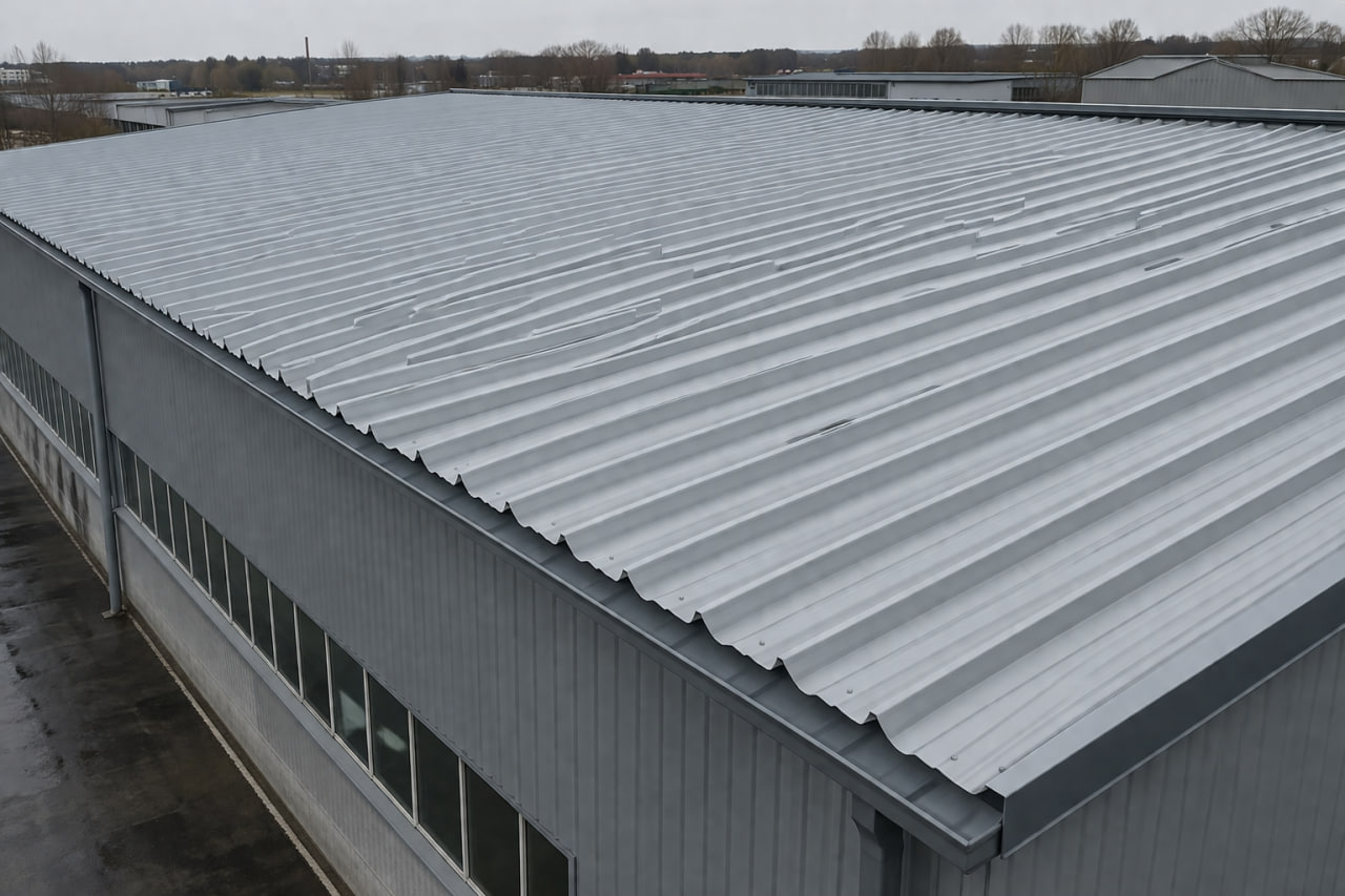 Кровля из профнастила Н153