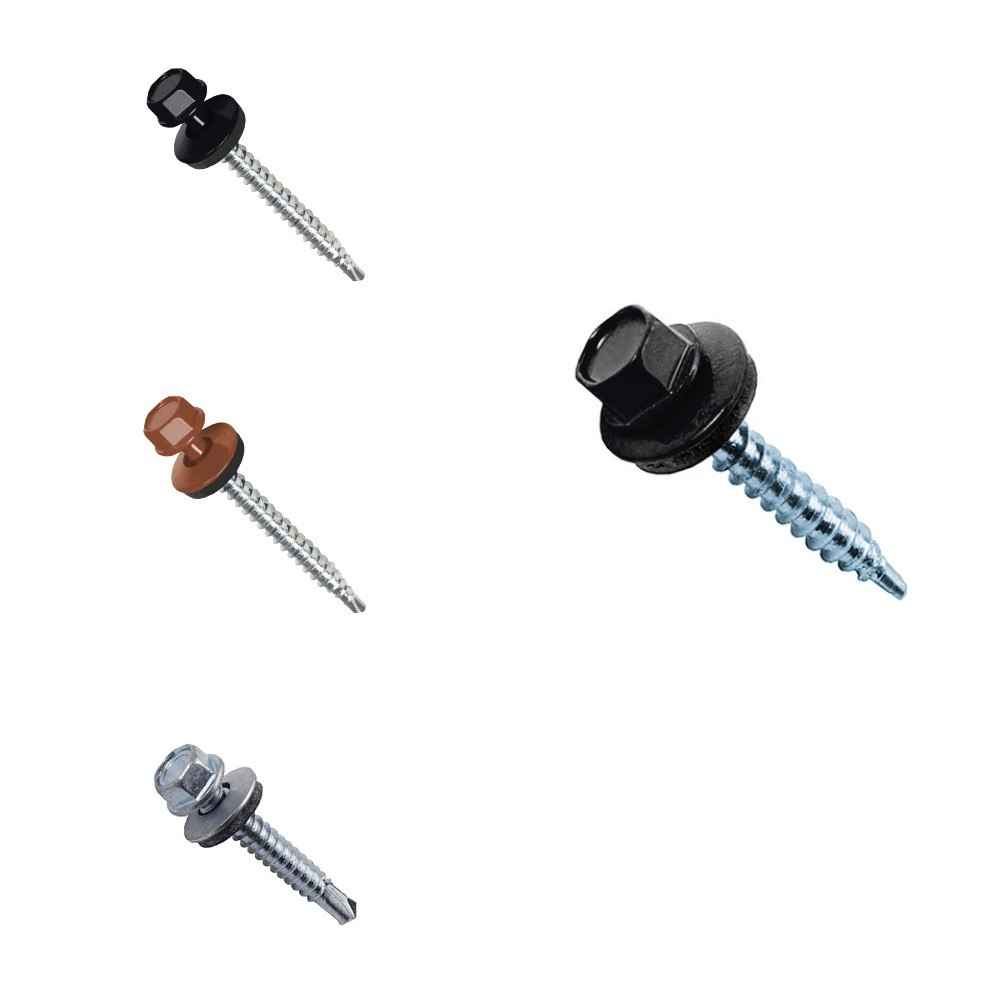 Саморезы 4,8 металл-дерево — крепёж для монтажа профлиста и кровельных материалов в Санкт-Петербурге и Ленинградской области