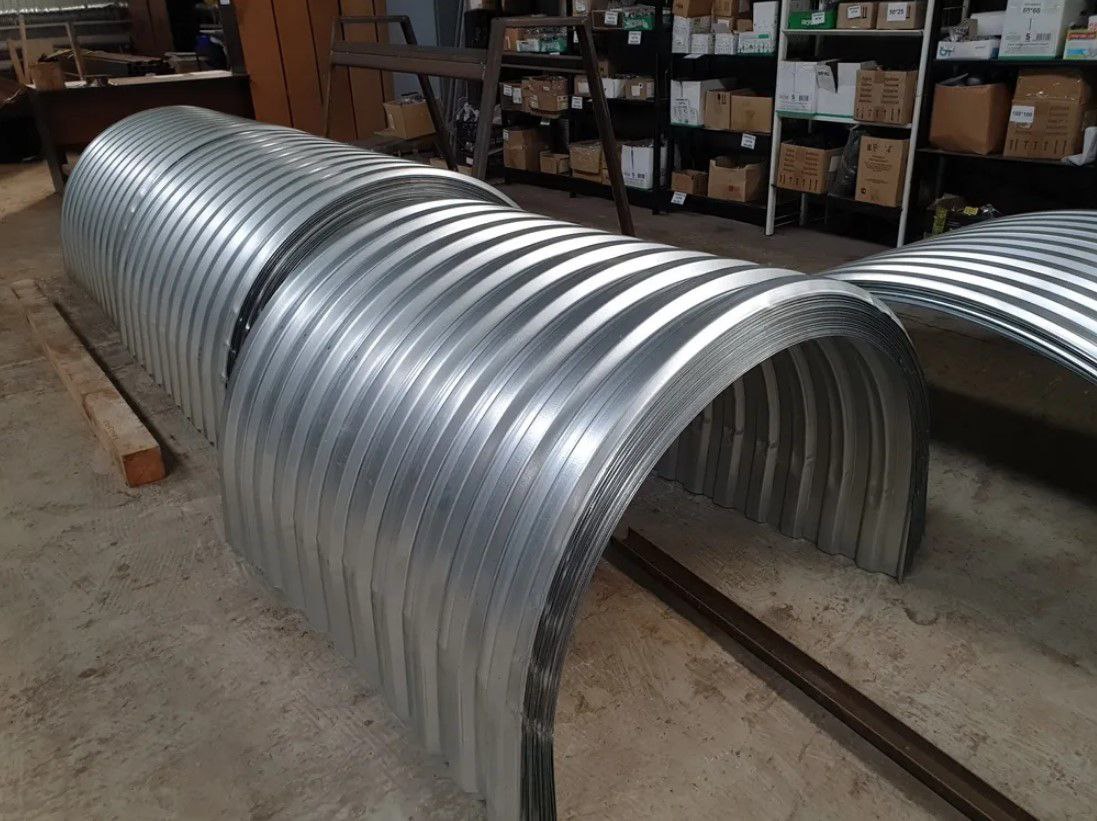 Профнастил для арочных конструкций НС18ПГ в СПб и ЛО