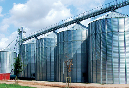 Рабочая башня элеватора