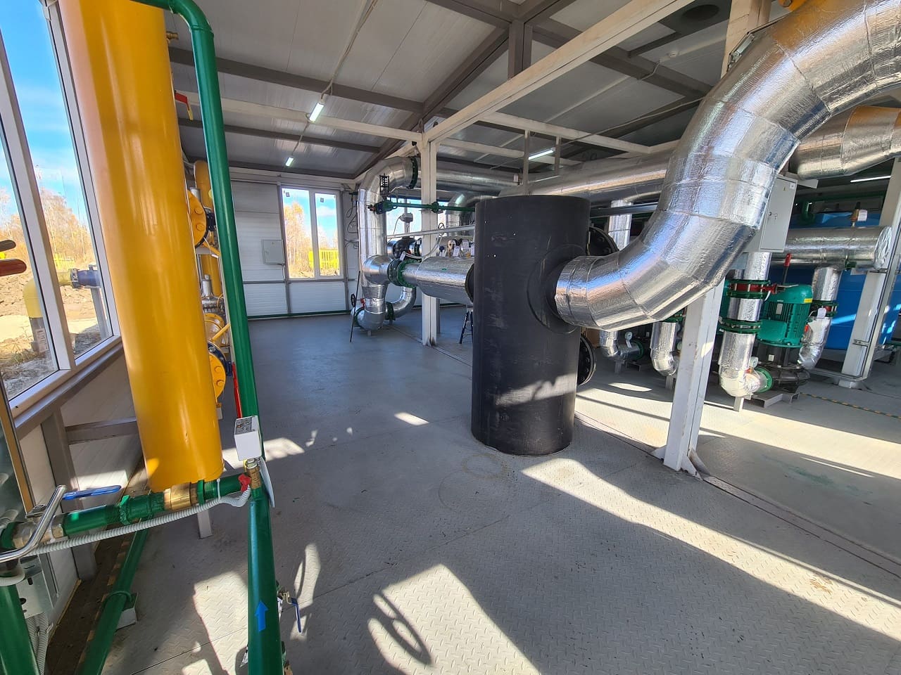 Твердотопливная котельная