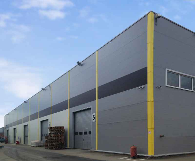 Стыковка панелей в угловой зоне